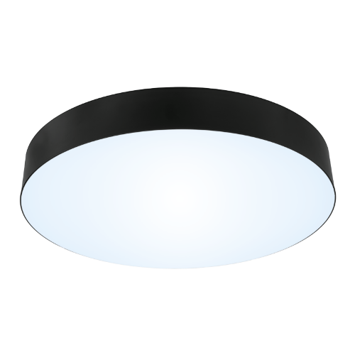 Светодиодный светильник LUMIN'ARTE CLL58 80W MACARON CCT 3000-6500K, с ПДУ черный матовый - фото 4