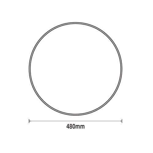 Светодиодный светильник LUMIN'ARTE CLL58 80W MACARON CCT 3000-6500K, с ПДУ черный матовый - фото 8