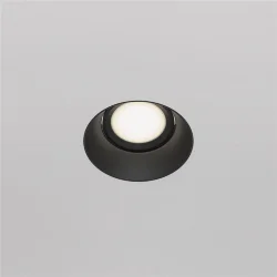 Встраиваемый светильник Dot GU10 10Вт (Черный)