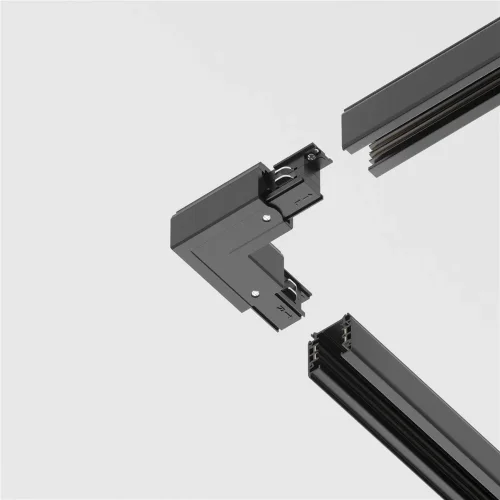 Коннектор угловой внешний Trinity черный (Черный) - фото 4