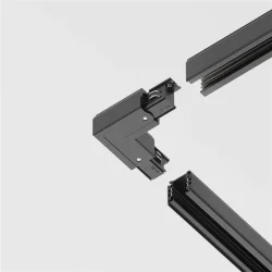 Коннектор угловой внешний Trinity черный (Черный) TRA005CL-31B-L