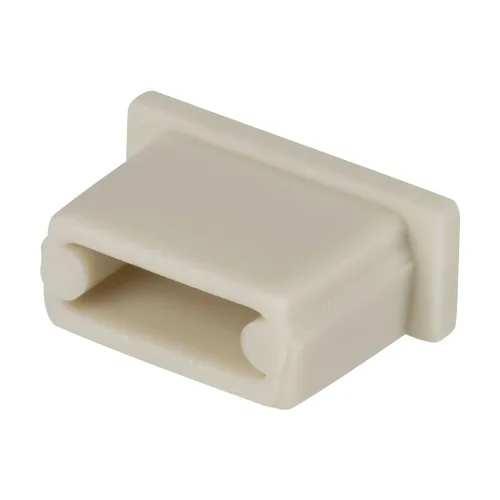 Комплект заглушек (для профиля 15×06) 10 шт., ALM001EC (Белый) - фото