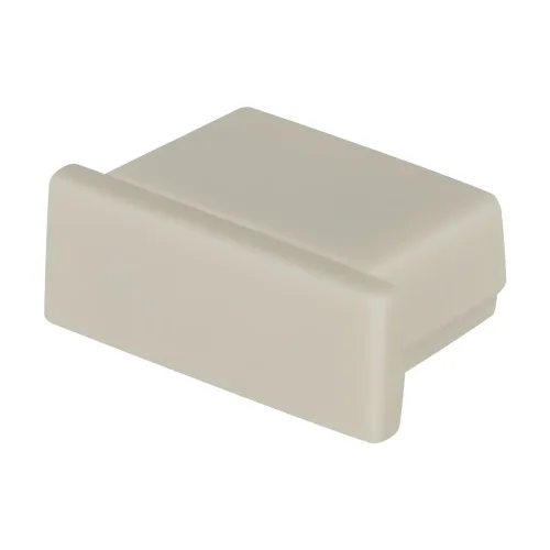 Комплект заглушек (для профиля 15×06) 10 шт., ALM001EC (Белый) - фото 2