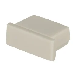 Комплект заглушек (для профиля 15×06) 10 шт., ALM001EC (Белый)