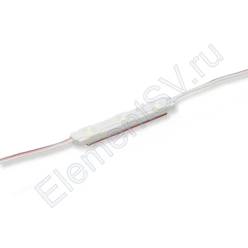 Светодиодный модуль линейный 2835-3 MOD19 (0,6W, 12V, White) - фото.
