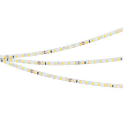 Светодиодная лента RT-А120-5mm 24V Warm2400 (9.6 W/m, IP20, 2835, 5m) (Arlight, узкая) 018100(2)