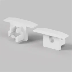 Комплект заглушек (для профиля ALM-0808-S-2M) 2 шт. 642084 (Белый)