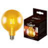 LED-G125-8W-GOLDEN-E27 GLV21GO Лампа светодиодная Vintage, Форма шар, золотистая колба - фото 5