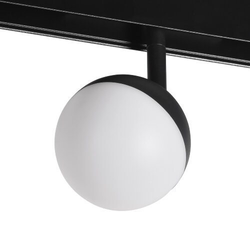 Трековый светодиодный светильник WOLTA WMLY-7W/04B 7Вт 3000К 48В IP40 Магнитный чёрный - фото 1.