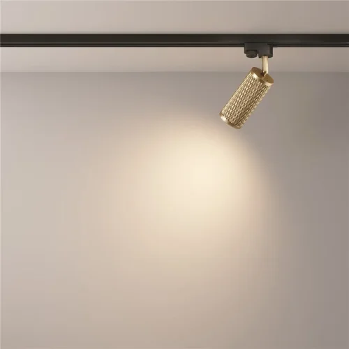 Трековый светильник Фокус Дизайн / Focus Design Unity GU10 10Вт (Черный) TR011-1-GU10-G - фото 4