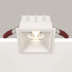 Встраиваемый светильник Альфа / Alfa LED 15 Вт 3000 К 36° с функцией диммирования (Белый) DL043-01-15W3K-D-SQ-W