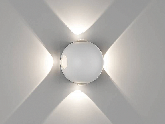 'Светильник настенный GW SFERA-DBL белый, 4000K, GW-A161-4-4-WH-NW - фото