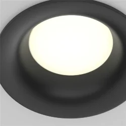 Встраиваемый светильник Изящность / Slim 1*GX53 12 Вт IP 44 (Черный) DL027-GX53-B