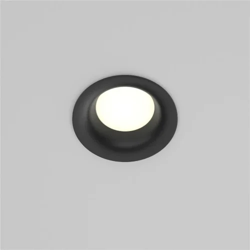 Встраиваемый светильник Изящность / Slim 1*GX53 12 Вт IP 44 (Черный) DL027-GX53-B - фото 3