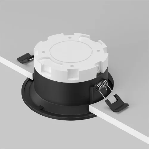Встраиваемый светильник Изящность / Slim 1*GX53 12 Вт IP 44 (Черный) DL027-GX53-B - фото 6
