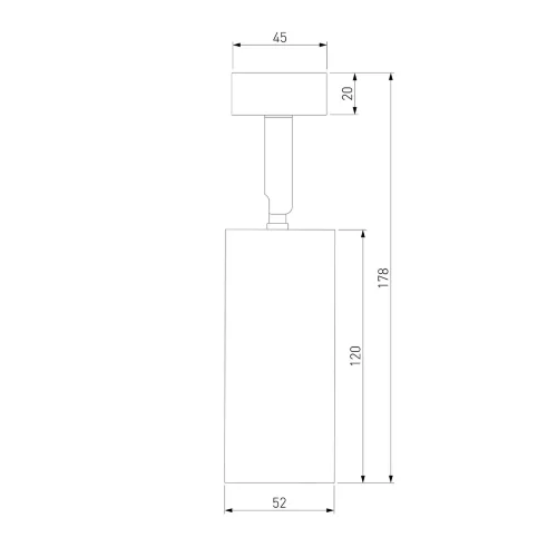 Накладной светодиодный светильник Diffe серебряный 85252/01 - фото 3