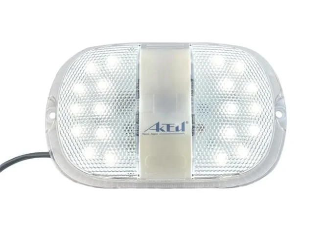 Светильник светодиодный ЖКХ Персей 8Вт IP65 с оптическим датчиком и дежурным режимом Актей СА-7108Ф - фото