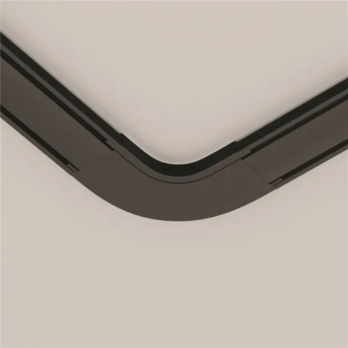 Конектор питания полукруглый Radity черный (Черный) - фото 5