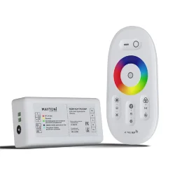 Контроллер для источника света Цветной (RGB)+W 12-24В 576Вт (Белый) CLM003