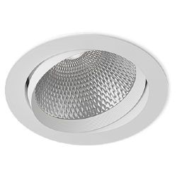 Светильник светодиодный потолочный встраиваемый наклонный, серия DL-KZ, Белый, 7Вт, IP20, Нейтральный белый (4000К), KZ-2-DLW-7-NW 012767