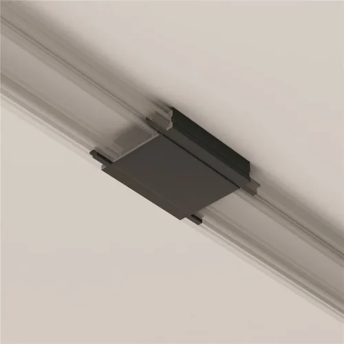 Коннектор питания прямой Radity черный (Черный) - фото 3