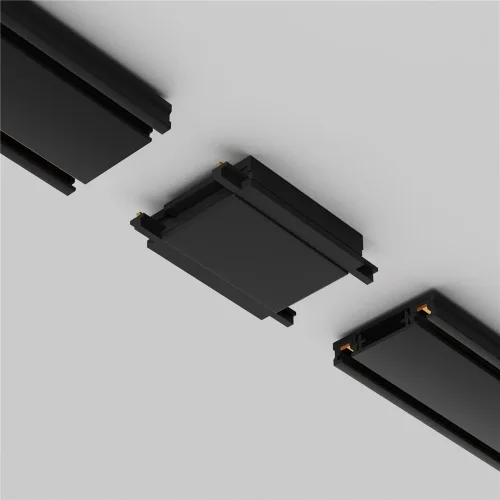 Коннектор питания прямой Radity черный (Черный) - фото 6