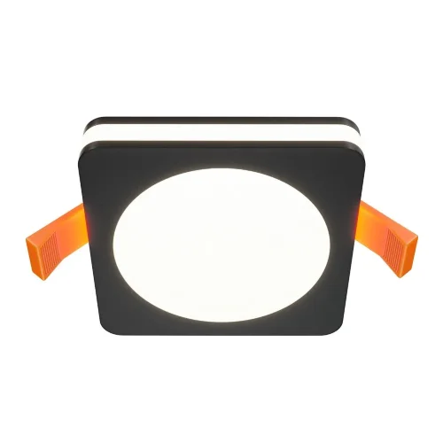 Встраиваемый светильник Phanton 4000K 1x7Вт 120° (Черный) - фото