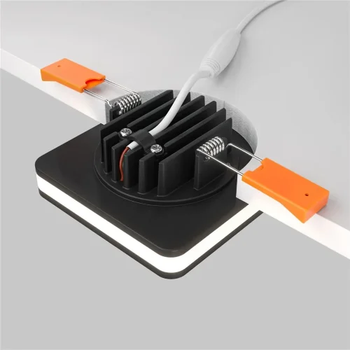 Встраиваемый светильник Phanton 4000K 1x7Вт 120° (Черный) - фото 7