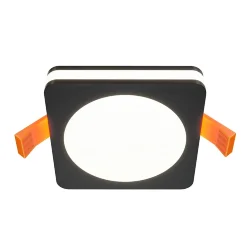 Встраиваемый светильник Фантом / Phanton 7 Вт 4000 К 120° (Черный) DL2001-L7B4K