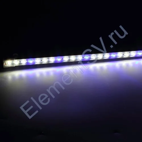 Светодиодный светильник линейный аквариумный 1000mm P361 (12V, 20W, white/blue, IP65) - фото 2.