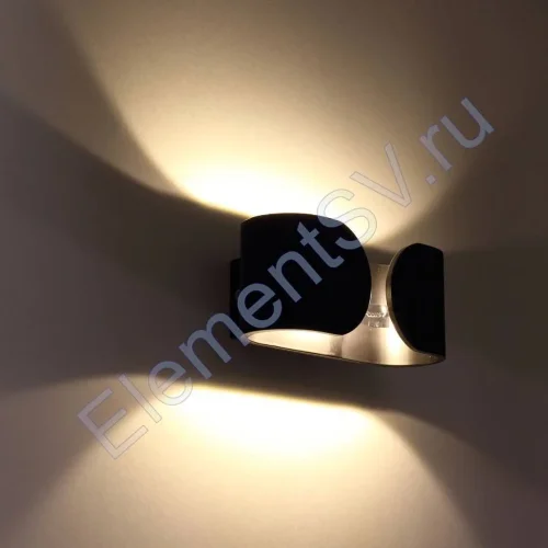 Светодиодный светильник JH-BD04 DHL14 (220V, 6W, черный корпус, warm white) - фото 2.