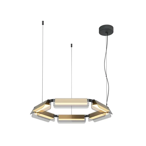 Подвесной светильник Плоскость / Flat 3000К 40Вт (Черный) MOD296PL-L40BS3K - фото