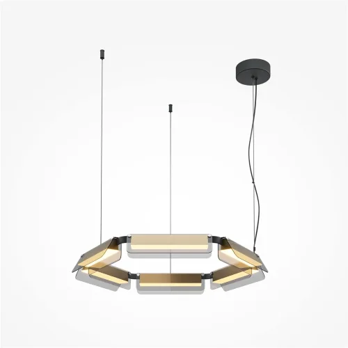 Подвесной светильник Плоскость / Flat 3000К 40Вт (Черный) MOD296PL-L40BS3K - фото 4
