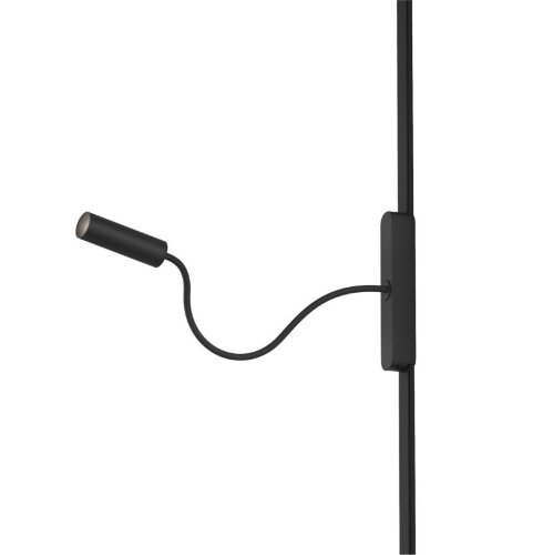 DK5343-BK Светильник для трека Air, серия Spot 4000 со светодиодом, ?26*495мм, 48V DC, 2W, RA?90, 24°, 4000K, IP20, черный, алюминий. Фото 4