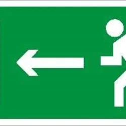 Пиктограмма 'Выход налево/направо' ПЭУ 001/002 240х125 РС-M (уп.2шт) СТ 2502000010
