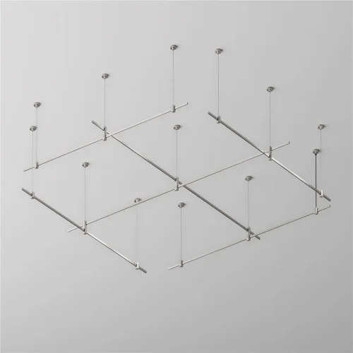 Шинопровод 2 м Flarity платина (Платина) - фото 3