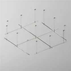 Шинопровод 2 м Flarity платина (Платина)