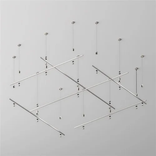 Шинопровод 2 м Flarity платина (Платина) - фото 4