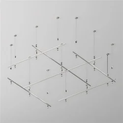 Шинопровод 2 м Flarity платина (Платина)