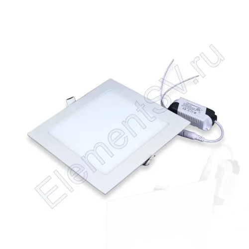 Светодиодный светильник встраиваемый IC-SW200 B83 (220V, 15W, warm white) - фото.