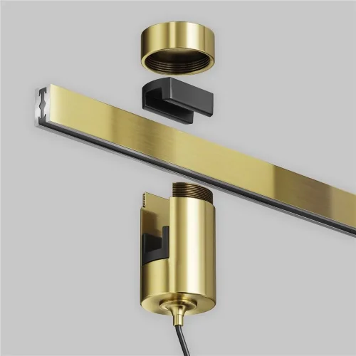 Трековый подвесой светильник Focus Led Flarity 3000K 12Вт 36° (Латунь) - фото 5