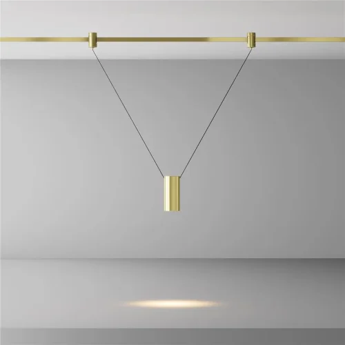 Трековый подвесой светильник Focus Led Flarity 3000K 12Вт 36° (Латунь) - фото 8