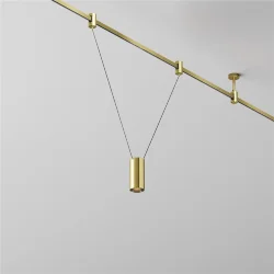 Трековый подвесой светильник Фокус / Focus Led Flarity 3000K 12Вт 36° (Латунь) TR157-1-12W3K-BS