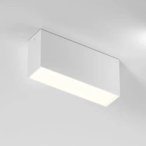 Светильник потолочный светодиодный 10W 3000K белый Block 25109/LED - фото