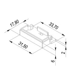 Заглушка для LC-LPV-0740 c отверстием