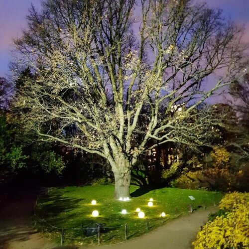 ULG-R001 020-RGB IP65 BALL Светильник декоративный светодиодный Шар, Аккумуляторный в-к, Диаметр 20см, RGB свет, TM Uniel - фото 6