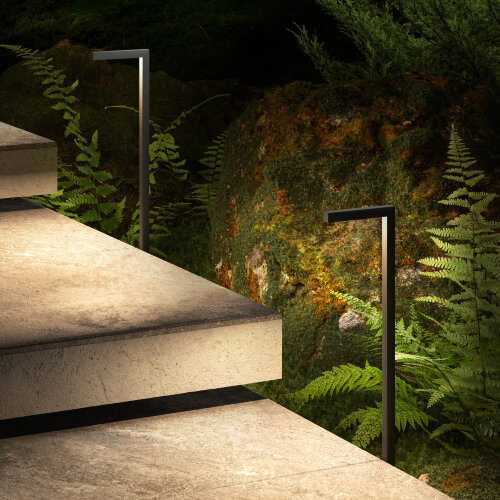 Светильник садово-парковый Stels 5W 4000K черный - Фото 4