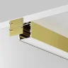 Алюминиевый профиль накладной-подвесной 35x35 (Латунь, 2 м), ALM-3535BT-BR-2M 633005 (Латунь) - фото 4
