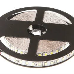 Лента светодиодная ELF 600SMD диодов (2835), 24В, 5м, ГИПЕР, белый дневной 5000-5500К