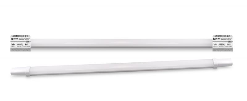 Светильник сд герм ССП-153 36Вт 230В 4000К 3420Лм 1200мм нелинкабельный IP65 IN HOME - Фото 2